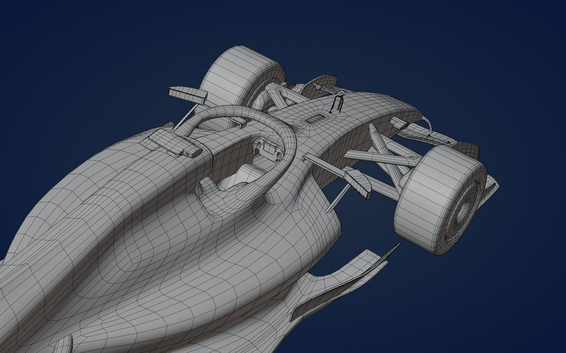 Formula 1 2026 - FIA-F1 Showcar Low-poly 3D model_12