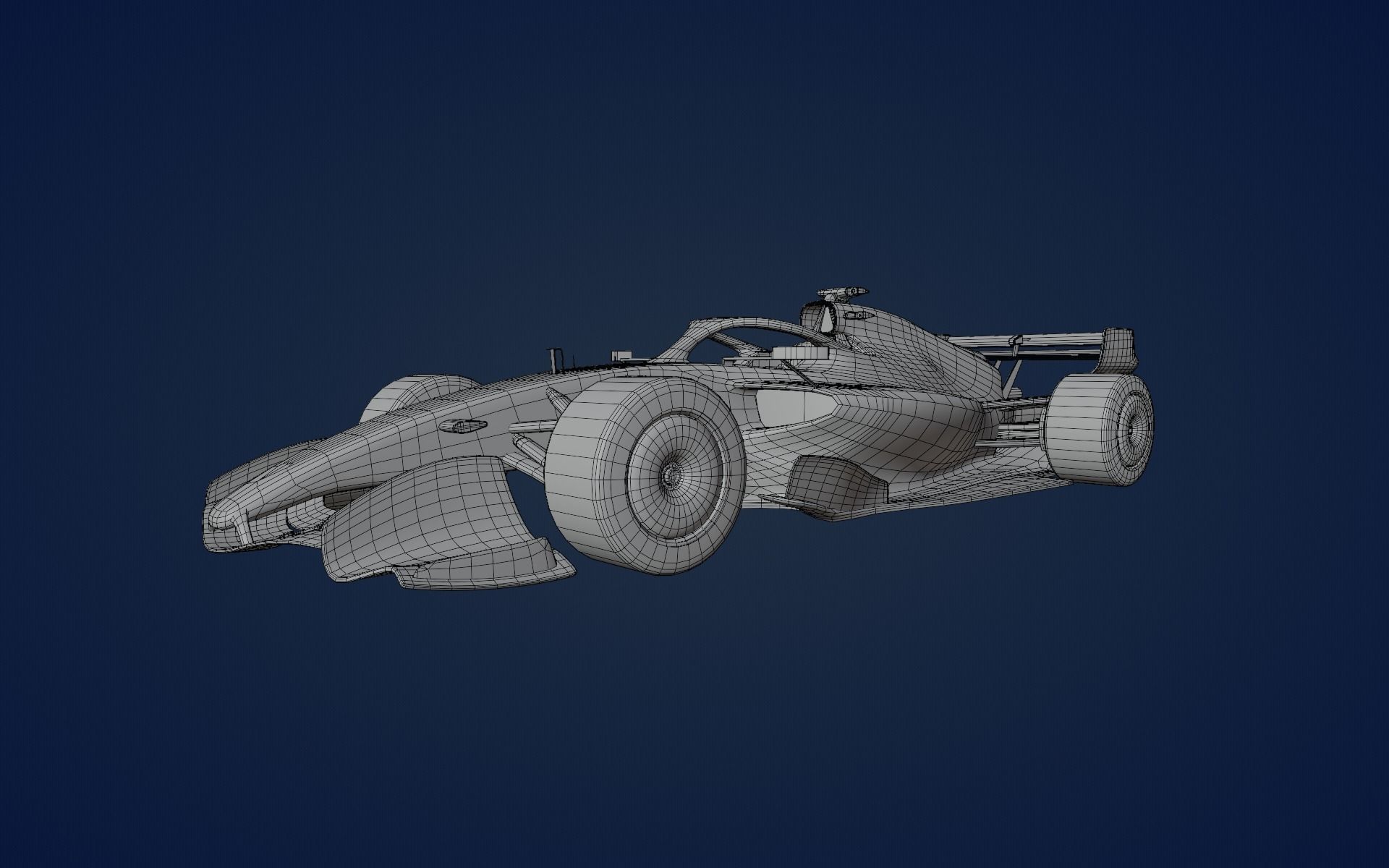 Formula 1 2026 - FIA-F1 Showcar Low-poly 3D model_13
