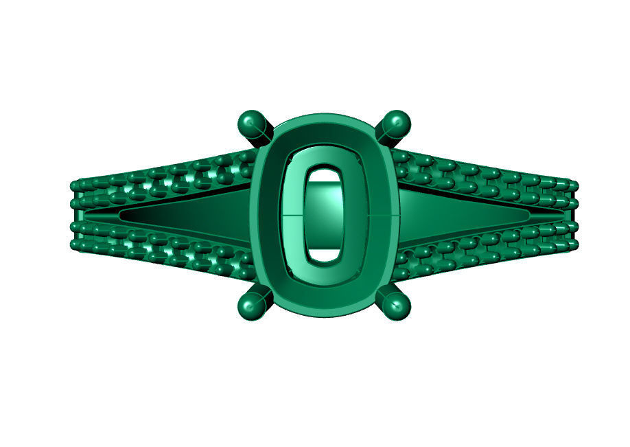 Ring solitare 3D print model_18