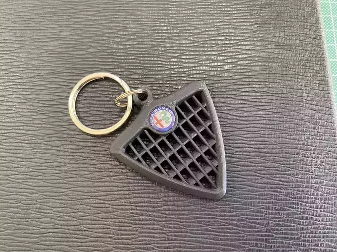 Alfa Romeo 156 Front Grill Keychain 3D print model