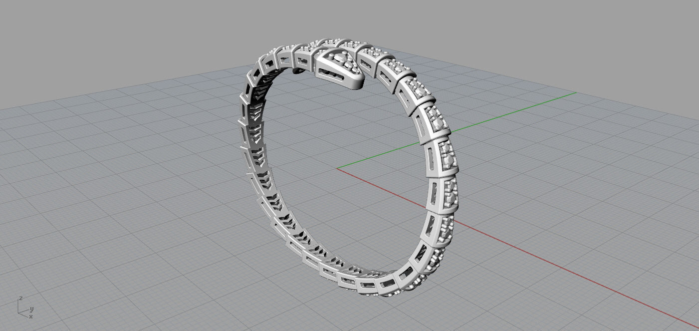 Bvlgari Bracelet 3D print model_13