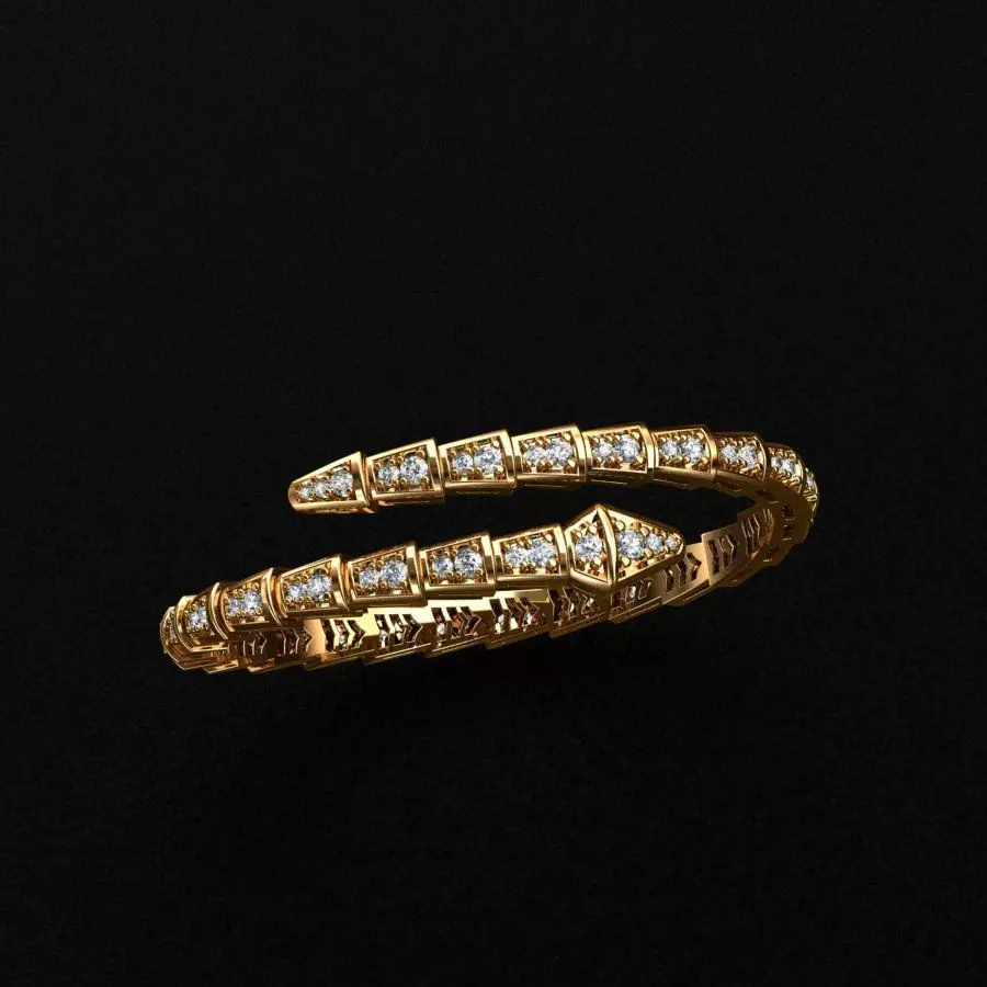 Bvlgari Bracelet 3D print model_0