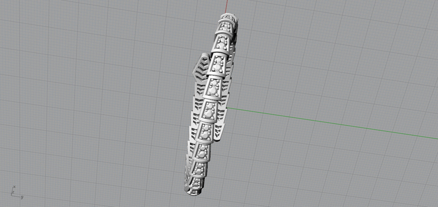 Bvlgari Bracelet 3D print model_8