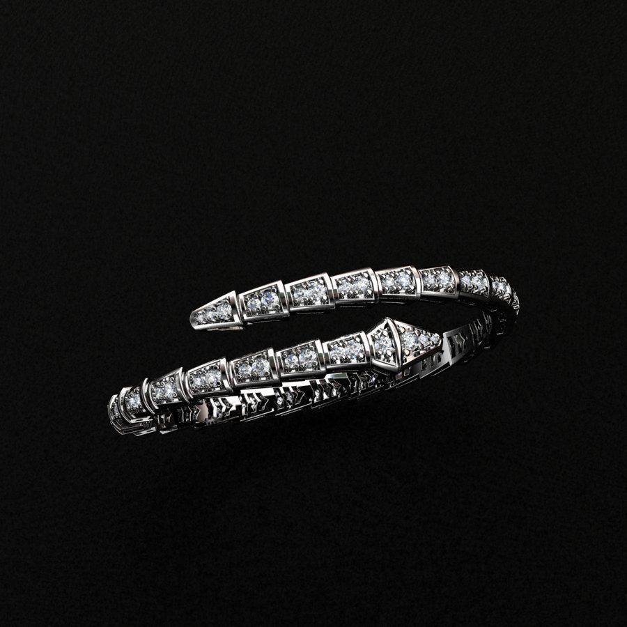 Bvlgari Bracelet 3D print model_1