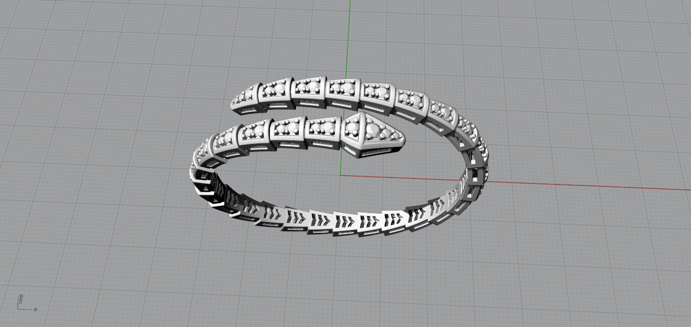 Bvlgari Bracelet 3D print model_5