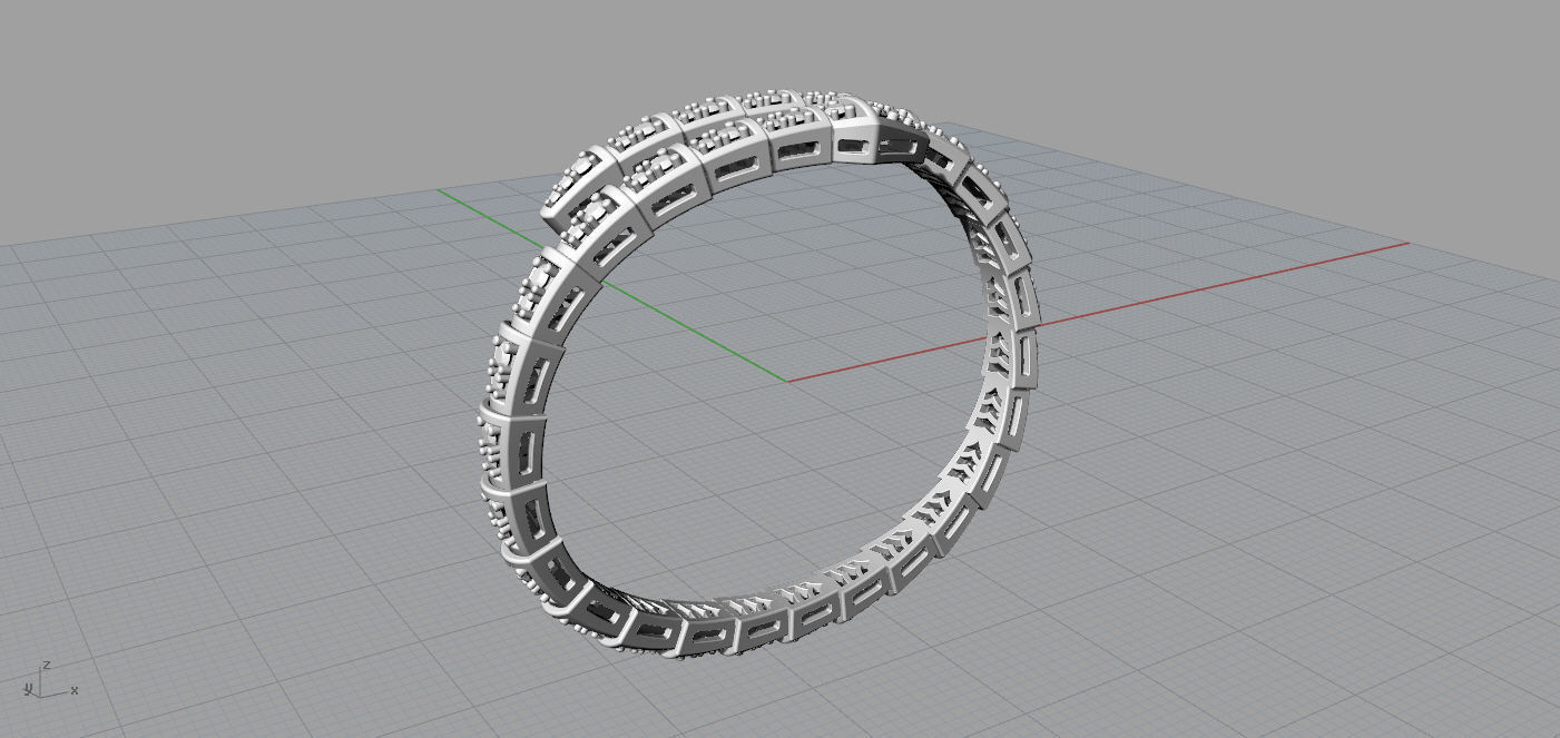 Bvlgari Bracelet 3D print model_12