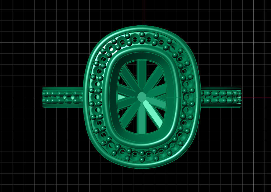 Ring solitare 3D print model_2