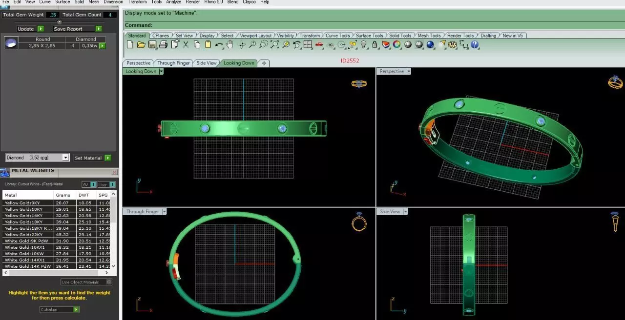   bracelet 2552 3D print model_0