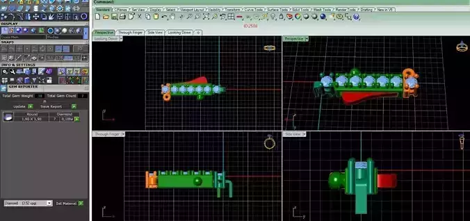  tennis bracelet 2588 