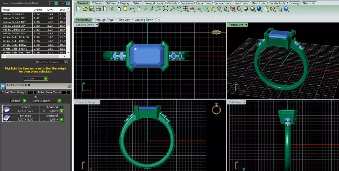 ring 2550 3D print model_0
