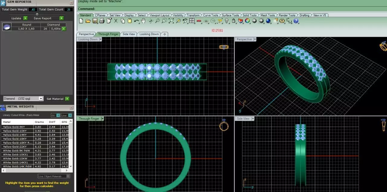 ring 2581 3D print model_0