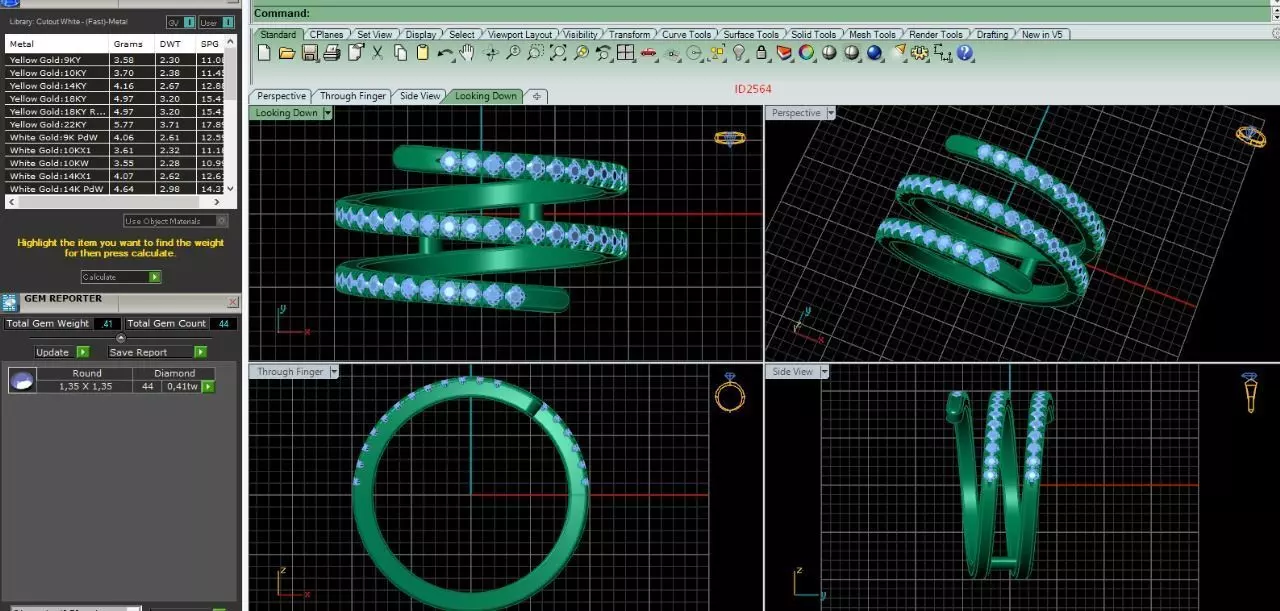 ring 2564 3D print model_0