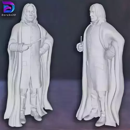 Alan Rickman Severus Snape Harry Potter 3D print model