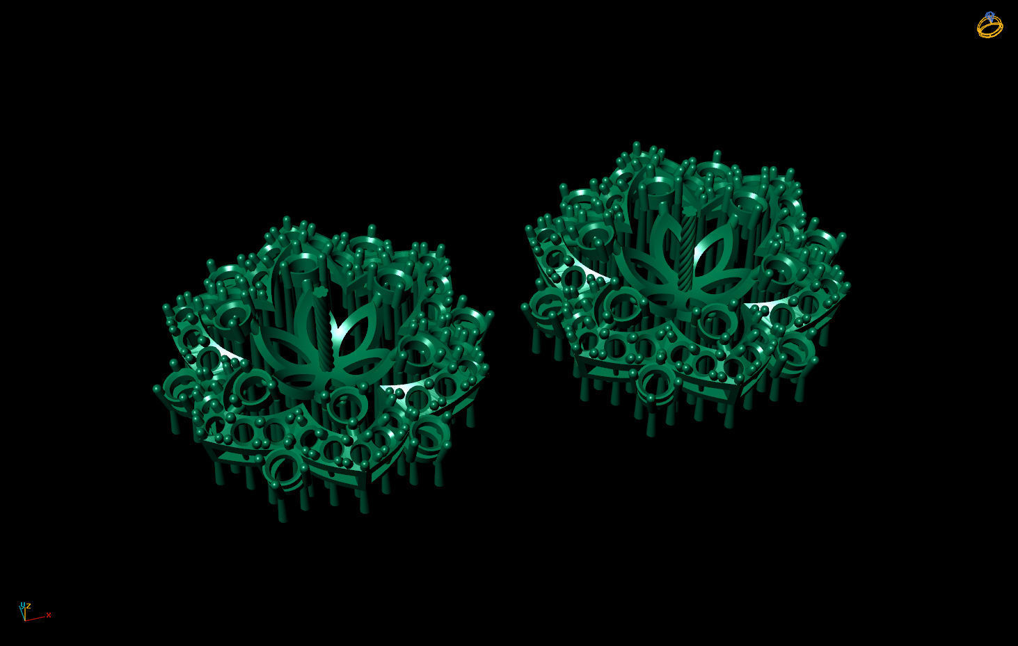 Pearl Earring Free 3D print model_6