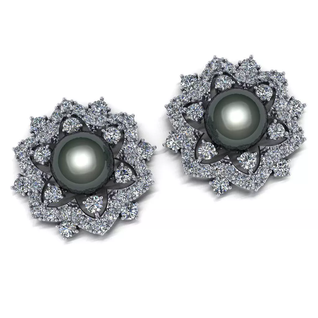 Pearl Earring Free 3D print model_0