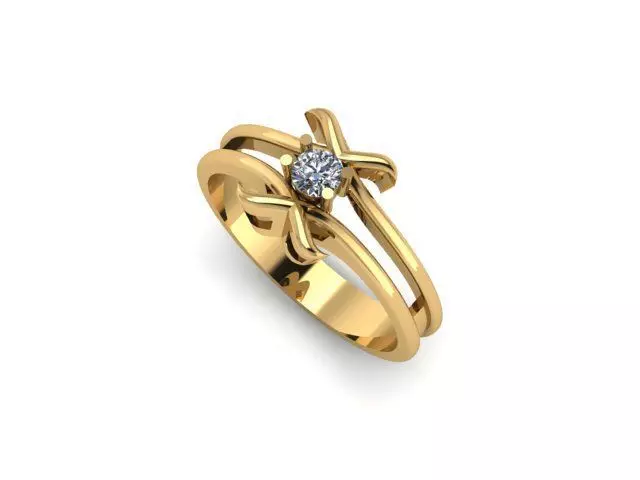 beautifull ring 3D print model_0