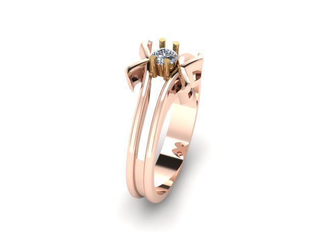 beautifull ring 3D print model_8