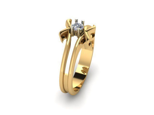 beautifull ring 3D print model_6