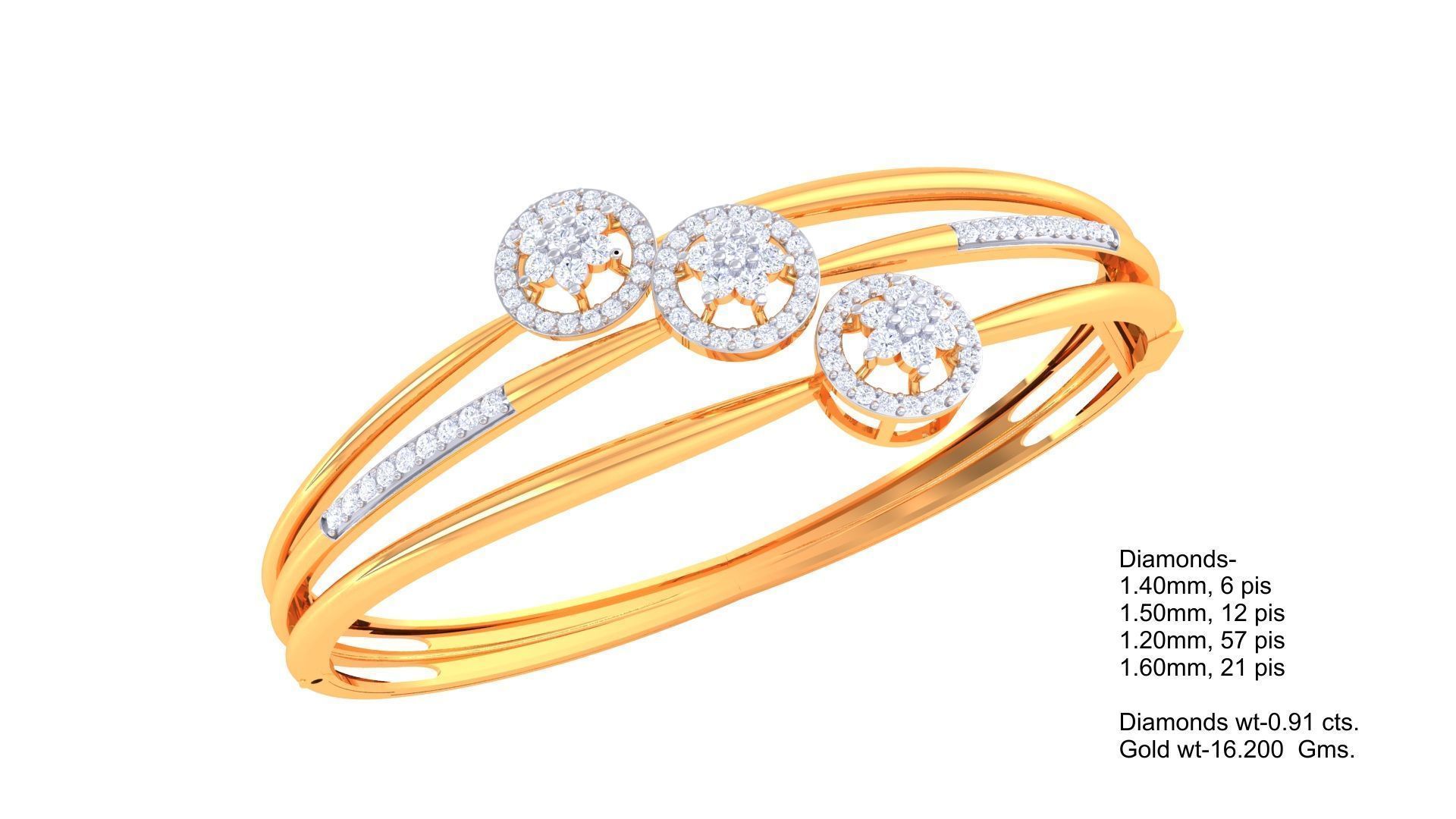 Bracelets 3D print model_26