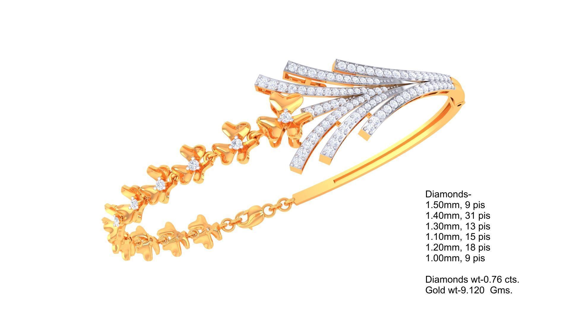 Bracelets 3D print model_27