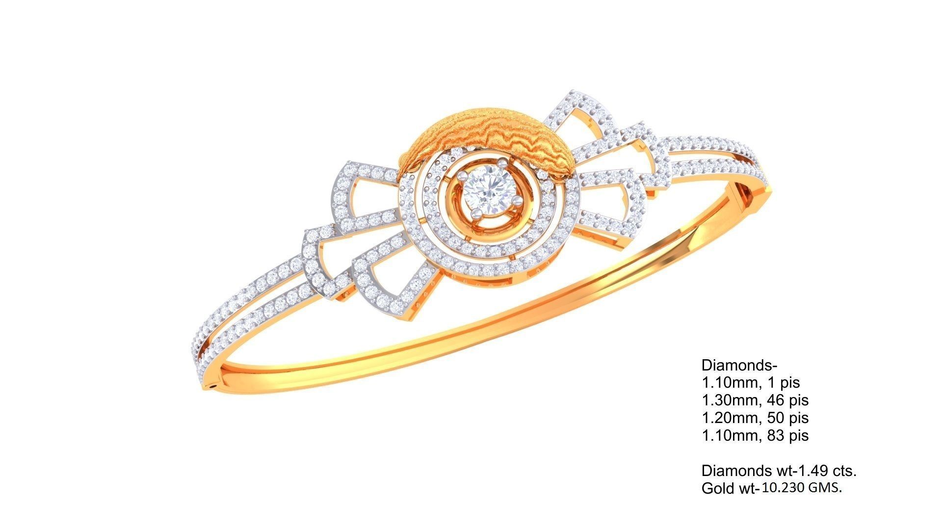 Bracelets 3D print model_5