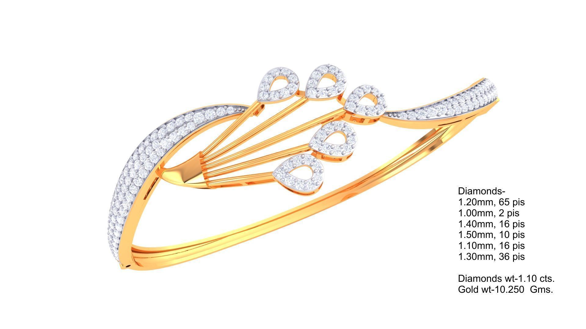 Bracelets 3D print model_22