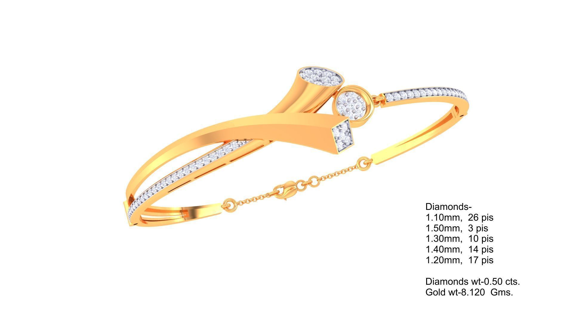 Bracelets 3D print model_6