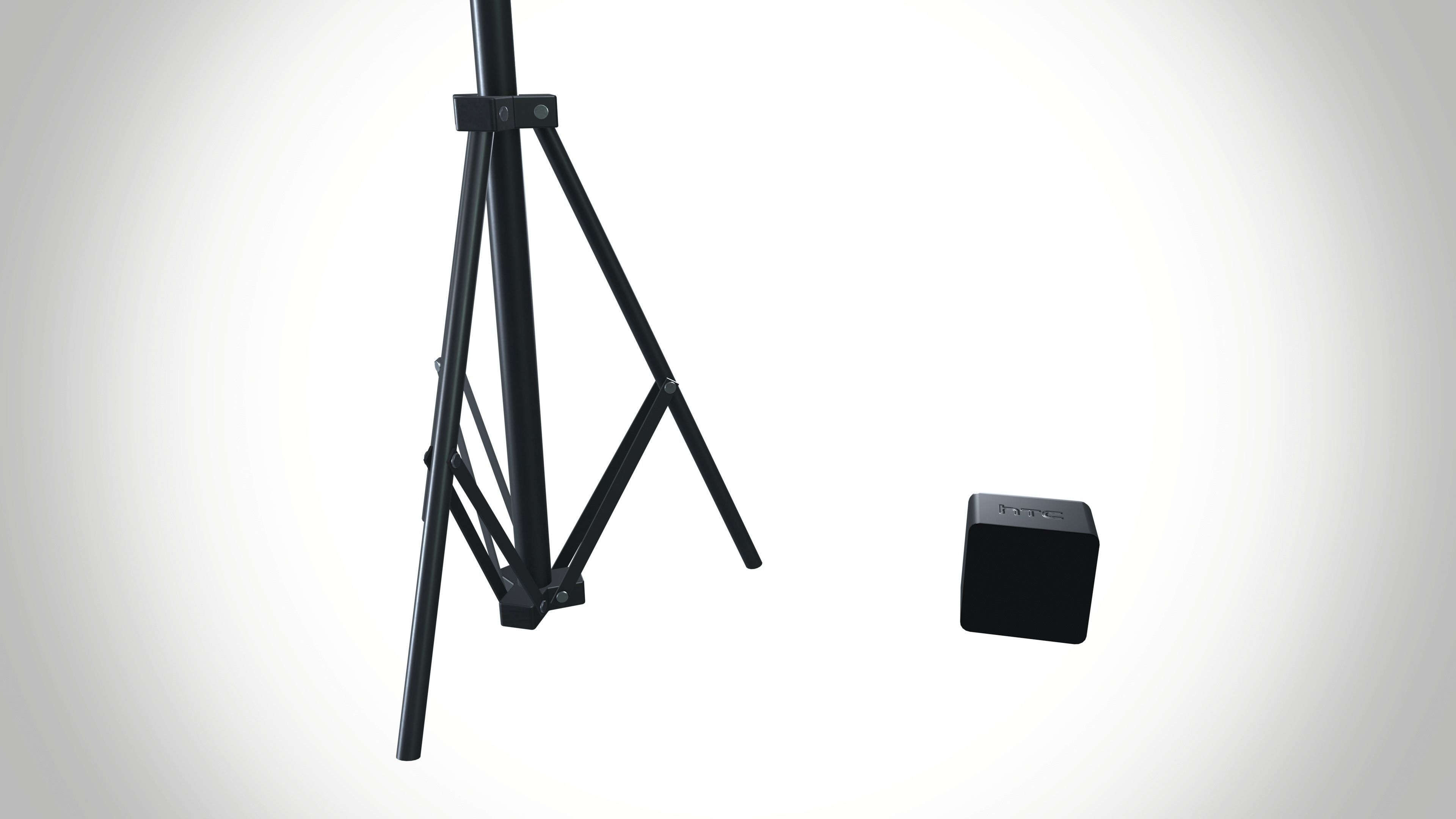 Base station with stand 3D model_3