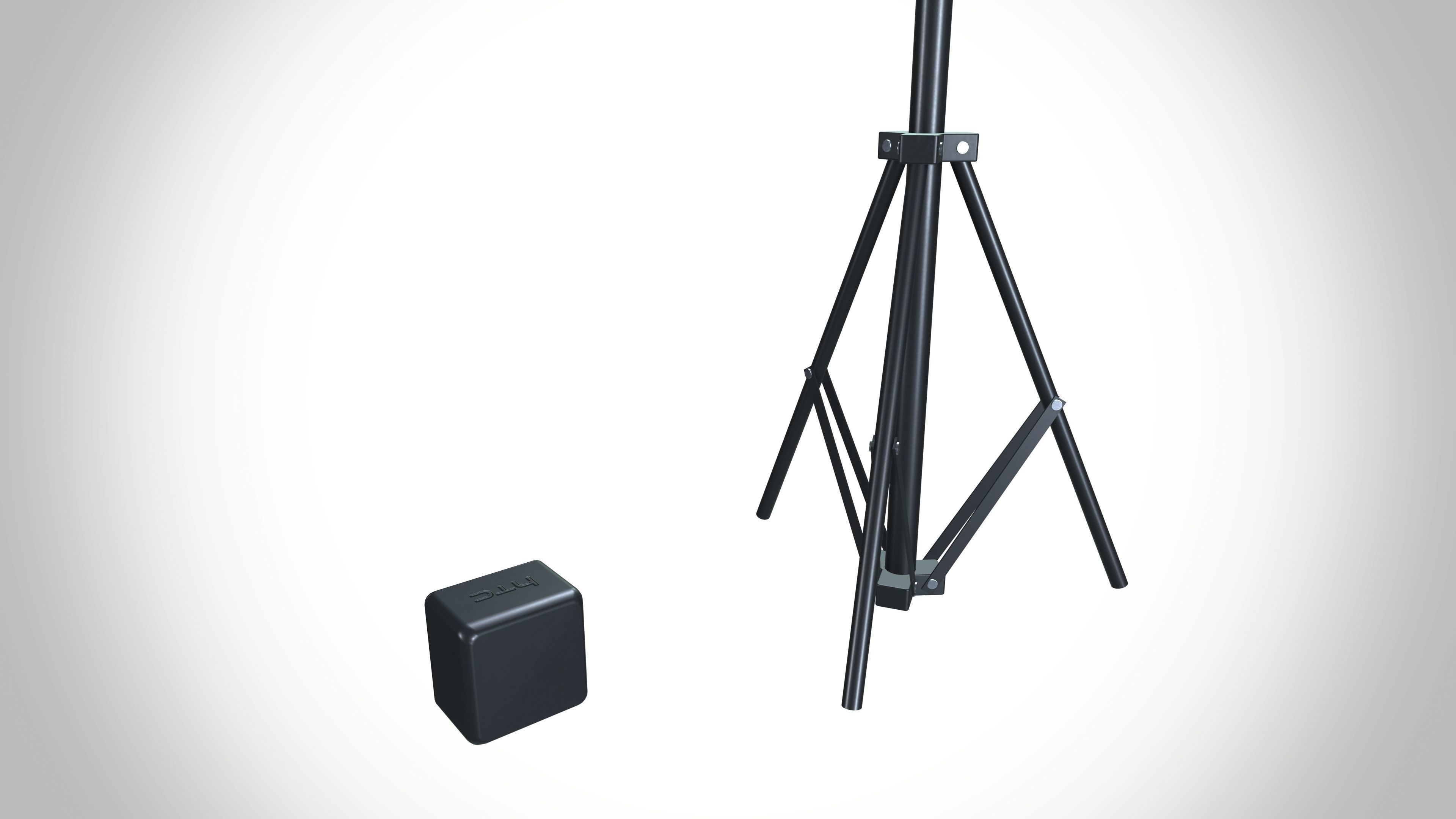 Base station with stand 3D model_2