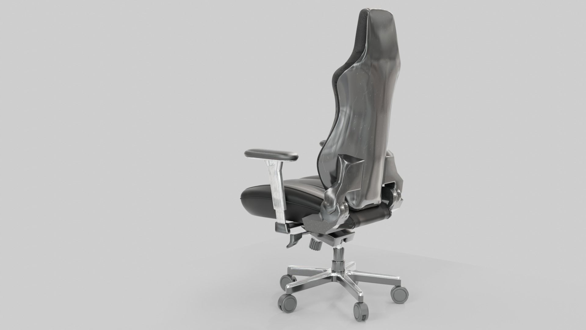 Computer Chair 21 3D model_4