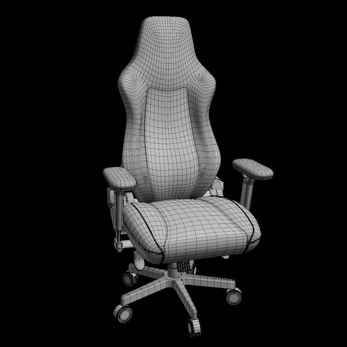 Computer Chair 21 3D model_11