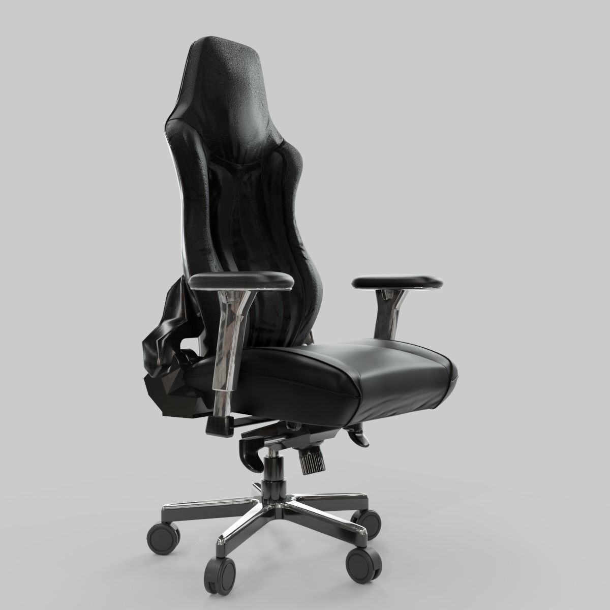 Computer Chair 21 3D model_8