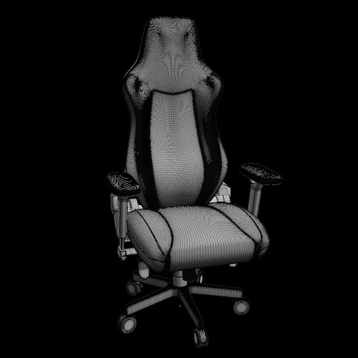 Computer Chair 21 3D model_12