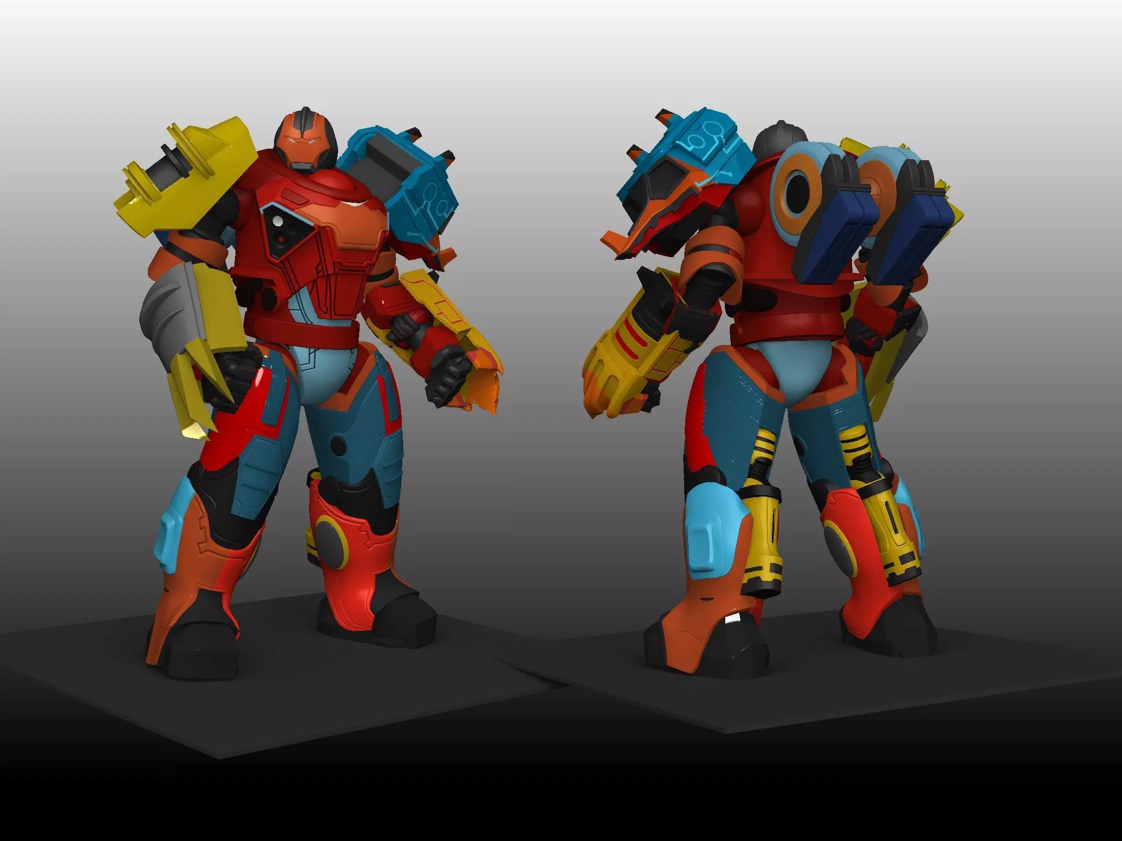 Iron HulkBuster 3D print model
