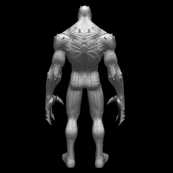 ANTI VENOM 3D print model_3
