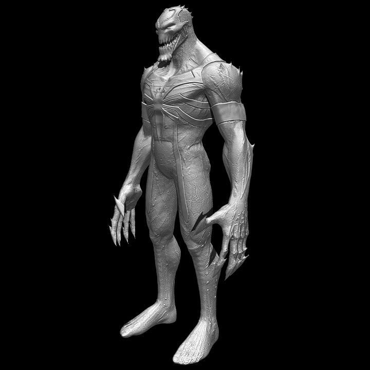 ANTI VENOM 3D print model_1