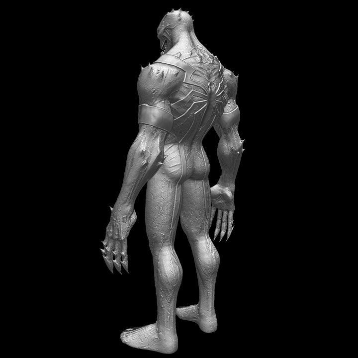 ANTI VENOM 3D print model_2