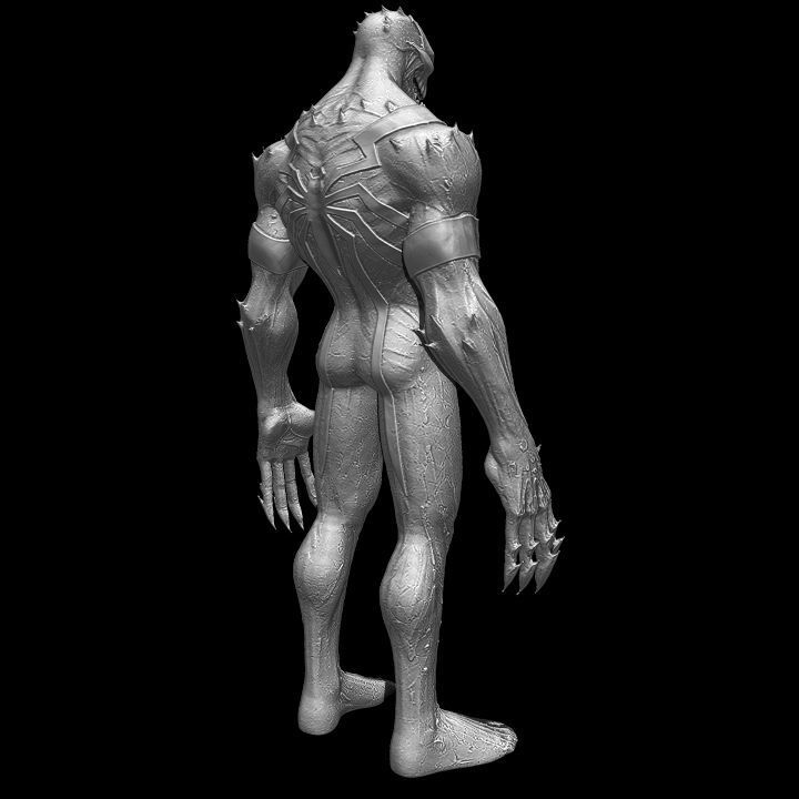 ANTI VENOM 3D print model_4