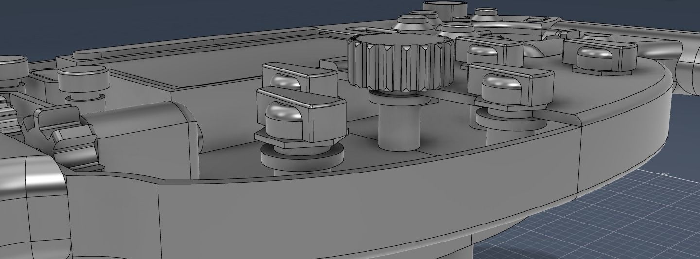 3D Printable Ferrari F1-75 Steering Wheel 3D print model_11