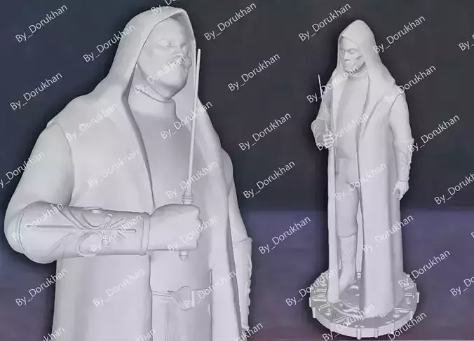 Death Eaters Harry Potter Action Figures Custom 3D Print Model