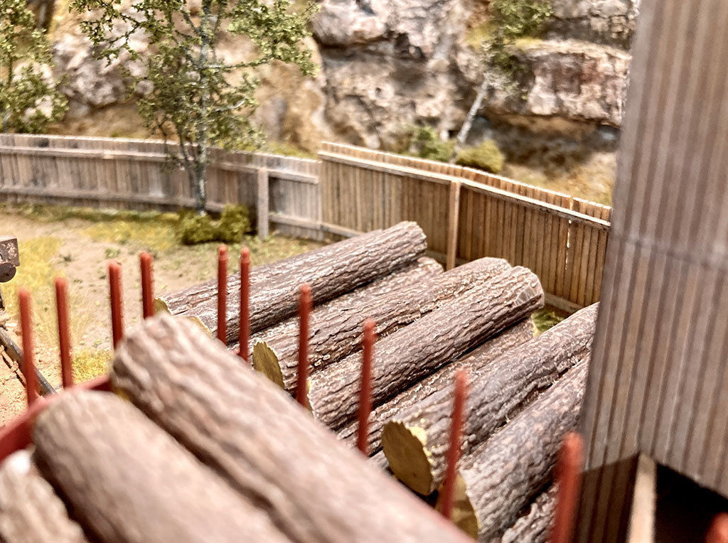 CARGO-0012 Timber cargo set H0-scale 8 items 3D print model_1