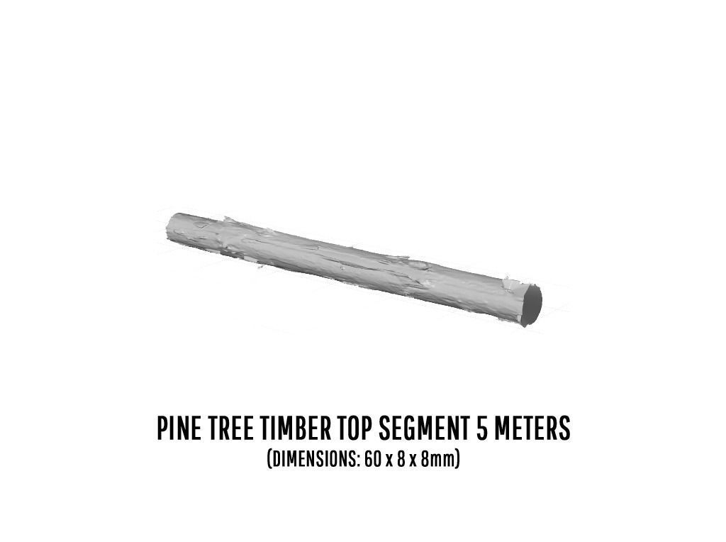 CARGO-0012 Timber cargo set H0-scale 8 items 3D print model_11