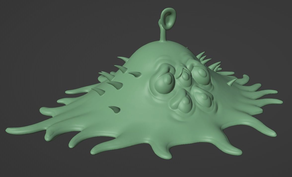 ATHF Travis the Cosmos Chicken Bittle and Robositter 3D print model_8