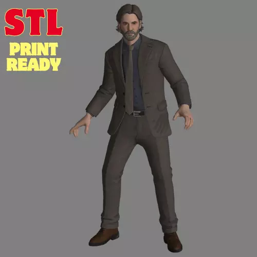 ALAN WAKE 3D print model_0