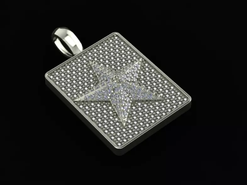 Star Necklace 3D print model