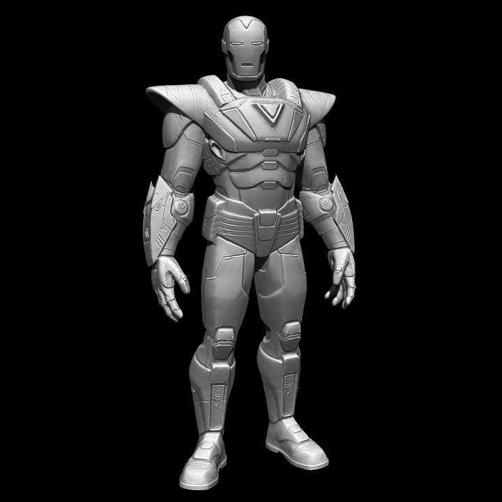SILVER CENTURION 3D print model_1