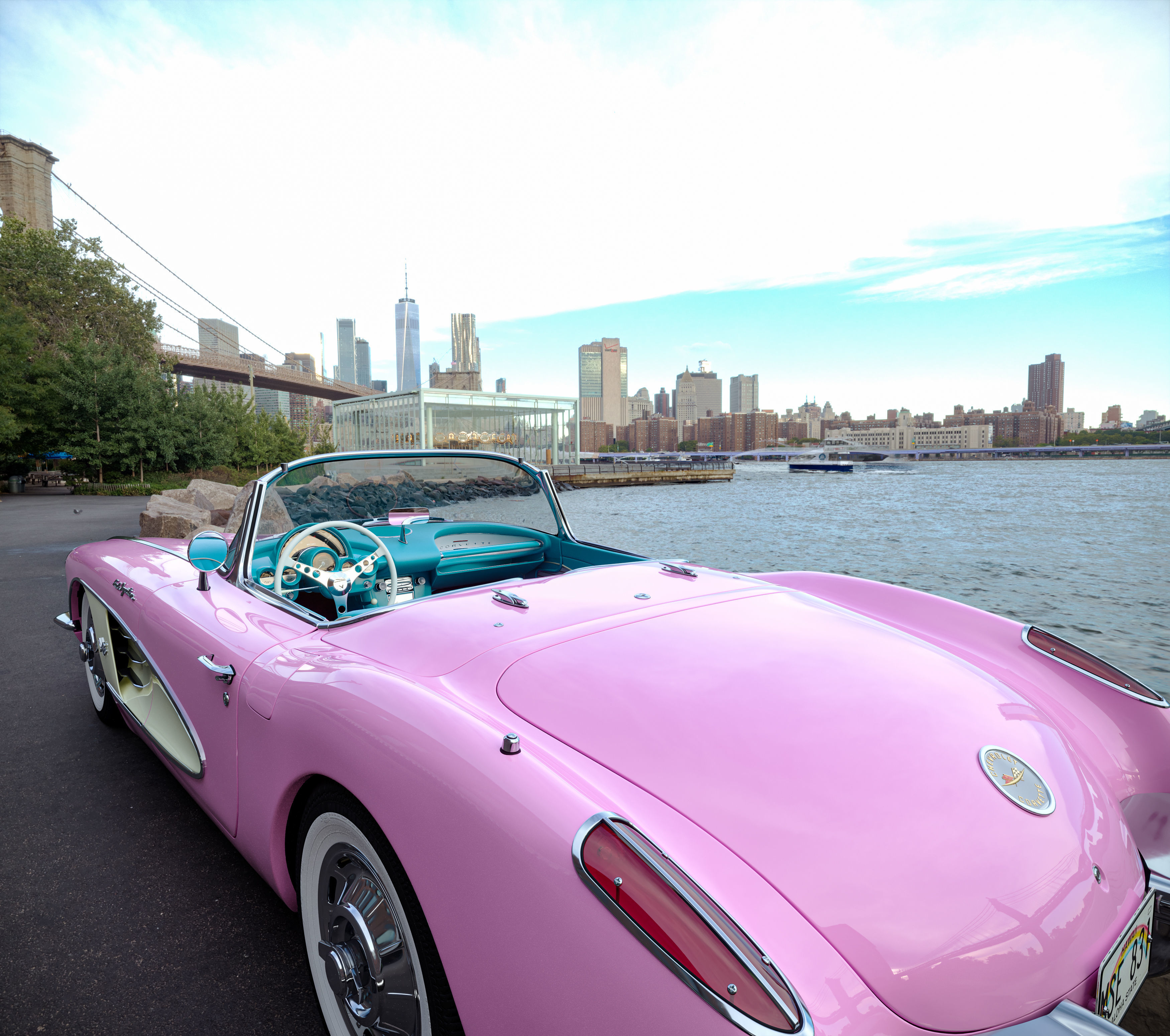 Chevrolet Corvette 1960 3d Model 3D model_6