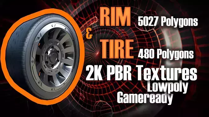 Awesome Rim and Tire 09