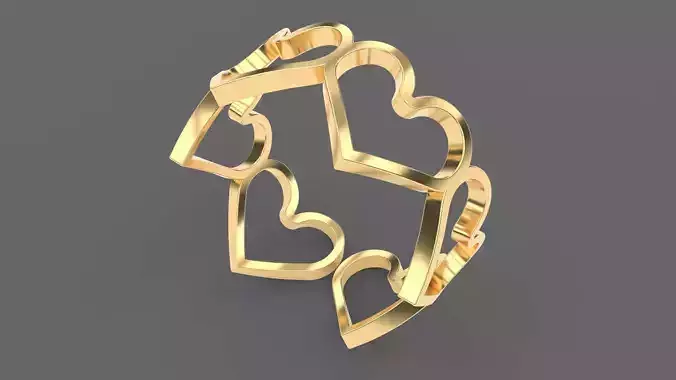Hearts Ring