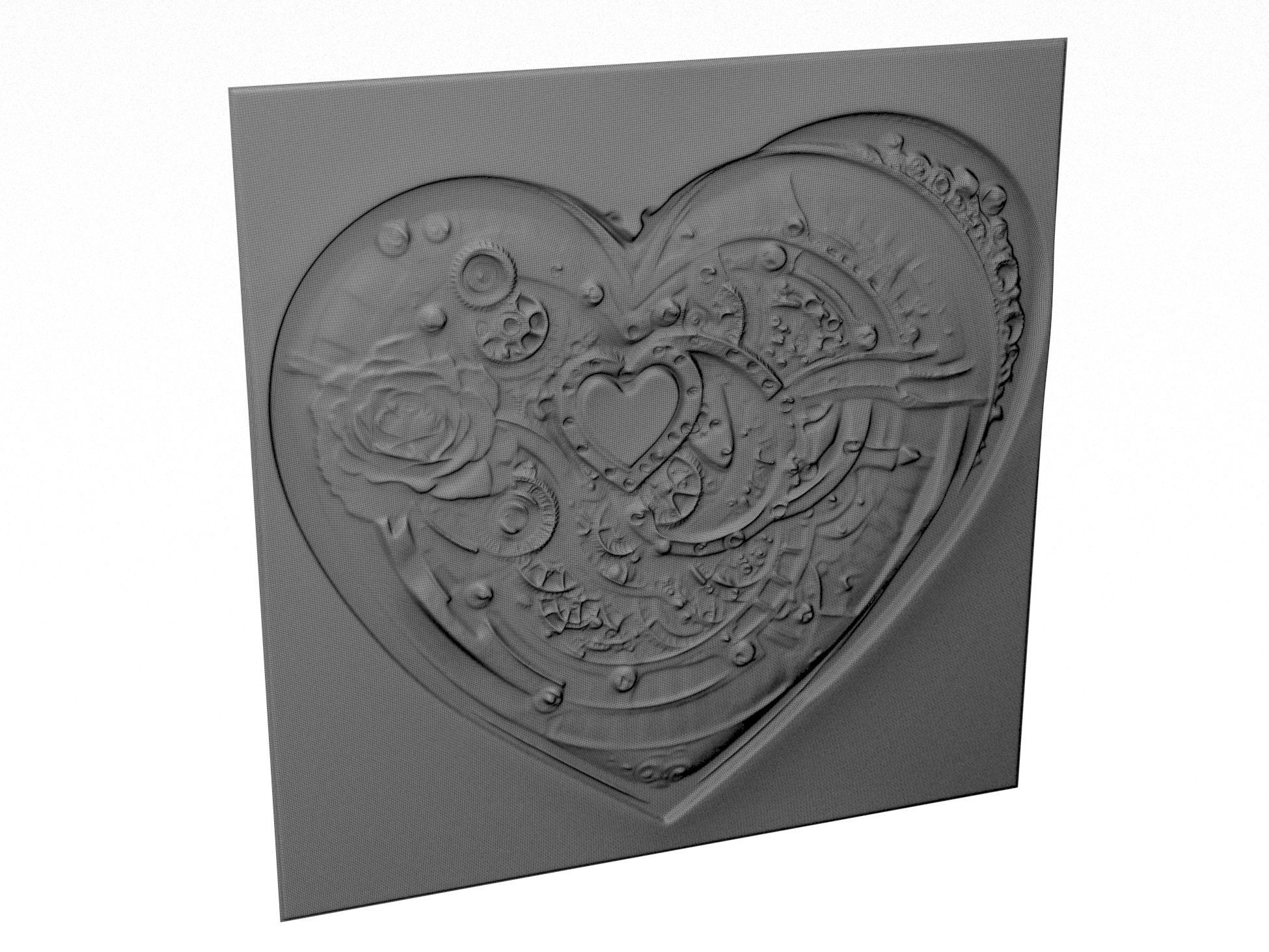 Decorative panel 41 3D model_1